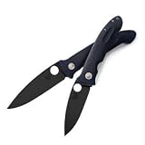 Benchmade Knives Mini-Dejavoo Knife with Black G-10 Handle and Plain Black Blade