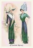 IMAGE OF Paper poster printed on 20 x 30 stock. Costume Royals: Ladies in Blue and Green