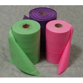 DYNA-BAND Pilates Exercise Physical Therapy Bands Silver Extra Heavy Resistance 5FT