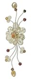 Citrine and garnet brooch, 'Yellow Bouquet' 4 W 1 L