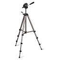 Ex-Pro TR-654 Professional Photographic Camera / Camcorder Tripod (490mm - 1340mm / 53") Geared system, Spirit Level, Fast Install, Quick Release, High Quality suitable for :- Panasonic Lumix LDC and Camcorders