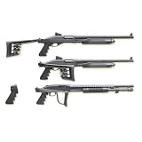 Mossberg 500/590 Folding Stock Blue