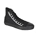 Demonia Men's DEVIANT-106 Canvas 2 ZIPPER High Top Sneaker