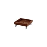 Cambro Dark Brown Dish Rack Camdolly W/O Handle - CD2020131
