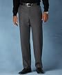 ALFANI 100% WOOL FLAT FRONT DRESS PANTS, 40W/30L, MIDNIGHT