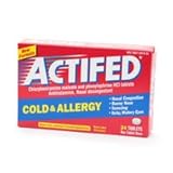 Actifed Cold & Allergy, Tablets 24 ea
