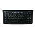 Smk-Link Versapoint Rechargeable Wireless Media Keyboard Black Integrated Mouse Buttons