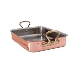 World Cuisine 45343-40 16 x 12 Copper Roasting Pan