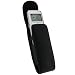 iGadgitz Black Genuine Leather Case Cover for Olympus VN5500 Digital Dictaphone