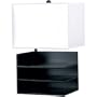 Kenroy Home Inbox Table Lamp with 15 inch White Square shade