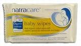 Natracare - Organic Cotton Baby Wipes 50 ct - Babycare Toiletries