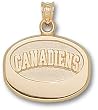 Montreal "Canadiens" Puck Charm/Pendant -14K/10K, Stainless Steel or Gold Plated