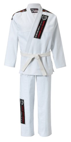 OKAMI Fightgear Uni BJJ Gi Fighter, wei&szlig;, A2 (ca. 165-175 cm), 10-0002 Preisvergleich