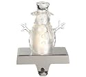 Lighted Acrylic Snowman Christmas Stocking Holder
