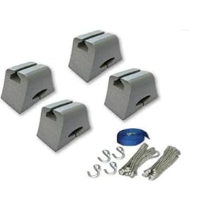 SportRack SR5528 Foam Canoe Carrier, 6-Inch, Black