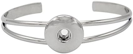 Snowman Lee Handmade DIY Cuff Bracelet A Single Button, Bracelet, Arbitrary Combination Collocation Jewelry (cuff)