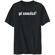 T-Shirt Mens Black " Got Connecticut? " Usa States
