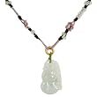 Hand-knotted Adjustable Jade Gourd (Hu Lu) Necklace
