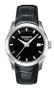 Tissot Quartz, Stainless Steel Link Bracelet with Black Dial - Men's Watch T035.617.11.051.00