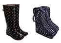 Funky Wellies Size 7 With Free Matching Carry Bag