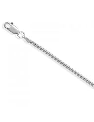 MMA Silver - 18 inch Oxidized French Wheat Chain