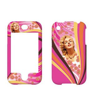 Fits Apple iphone Cell Phone Snap on Protector Faceplate Cover Housing Hard Case - Marilyn Monroe 002