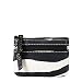 Dooney Bourke Zebra Coin Purse Bag Black trim
