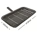 Qualtex UNIVERSAL Replacement Cooker Oven GRILL PAN & HANDLE ASSEMBLY - 243mm x 416mm