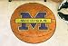NCAA MICHIGAN WOLVERINES BASKETBALL SHAPED DOOR MAT RUG