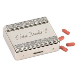 Glamour Glitter 8 Day Pill Box