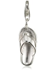 VINANI brand Germany 925 Sterling Silver Charm Pendant Flip-Flop Shoe HFL
