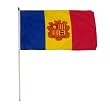 Andorra Flag 12 x 18 inch