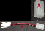 3 to 2 Pin Adapter A style