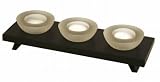 Decorative Candles & Holders Set With Wooden Stand YD09