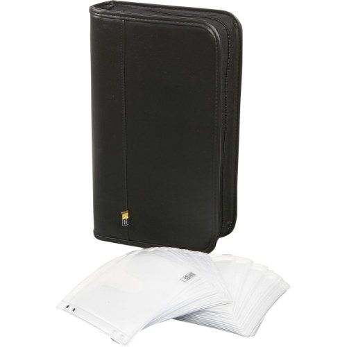 Case Logic 48 Capacity Koskin CD / DVD Binder with refill pages (Black)