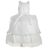 Sophias Style Boutique 3 Tier Wedding Flower Girl Pageant Dress 2T-14