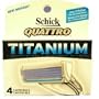 Schick Quattro Titanium Refills - 8 Cartridges