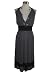 Apparel : London Times Granite BLack Netted Halter Dress 22W