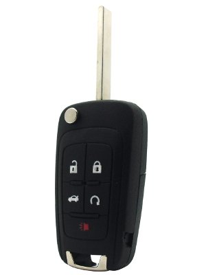 2010 10 Chevrolet Camaro Keyless Entry and Flip Key - 5 Button Models with Remote Start On Sale