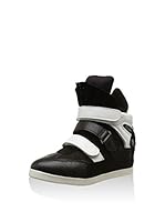 STARFLY Zapatillas de cuña Uptown (Negro)