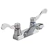American Standard 5400.172H.002 Heritage Centerset Lavatory Faucet with Brass Wrist Blade Handles, Chrome
