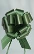 10 Pull String Bows - Gift Wrap Packaging - 5" 20 Loops - 1 1/4" - Forest Green