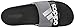 adidas Men's Adilette Supercloud Plus Slides, Core Black/White/Vista Grey, 9