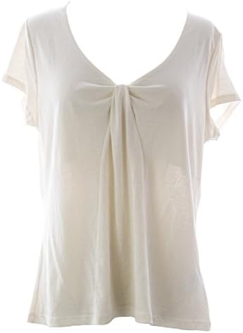 BODEN Women's Twist Front Top US Sz 12 Off White