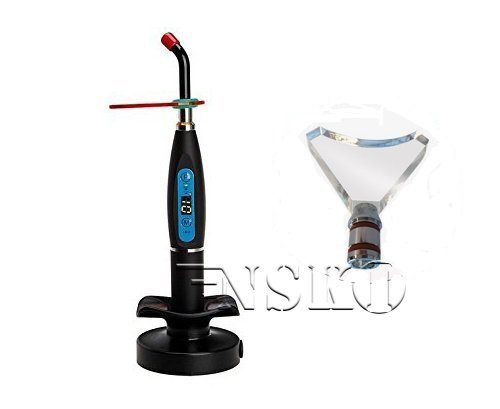 NSKI Dentist Wireless Curing Light-cordless LED Light Lamp Cure Dental Curing Device Black