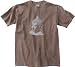 BUDDHA Buddhist Yoga Meditation Adult T-shirt - Chestnut Color