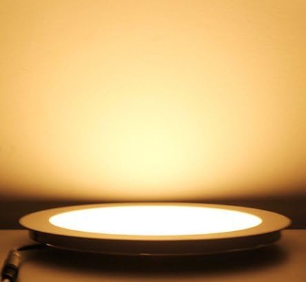 XKTTSUEERCRR 3W Ultra Thin Warm White Round Shape Panel Light Downlight Ceiling Recessed Light