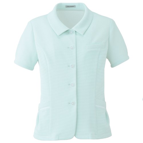 [ボンマックス] BONMAX 《清涼＆軽量》 【紫外線・太陽熱カット】 半袖ニットオーバーブラウス Cher KK7803