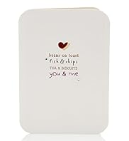 Beans on Toast Anniversary Card