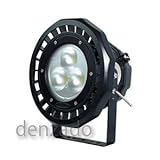 日動工業 LEDビックナイター ストレートアーム 屋外型 LED100W 昼光色 6000K LEN-100D-P-3P-BK